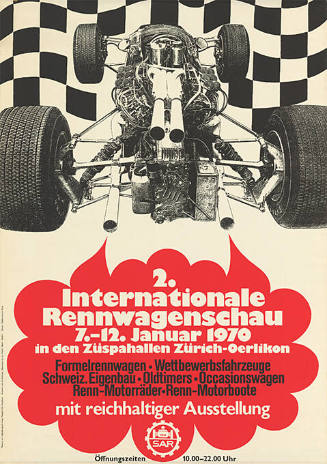 2. Internationale Rennwagenschau, Züspahallen, Zürich-Oerlikon