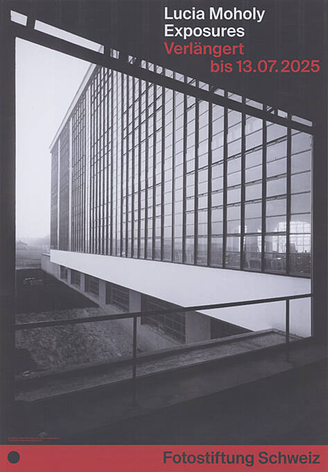 Lucia Moholy, Exposures, Verlängert, Fotostiftung Schweiz