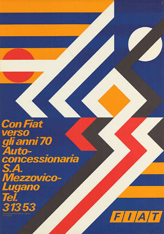 Con Fiat verso gli anni 70, Auto-concessionaria S.A. Mezzovico-Lugano