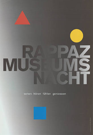 Rappaz Museumsnacht, sehen, hören, fühlen geniessen