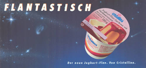 Flantastisch, Der neue Jogurth-Flan. Von Cristallina.