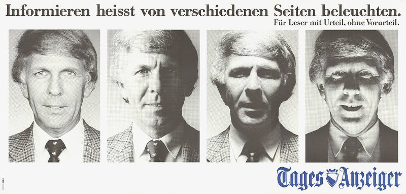 Informieren heisst von verschiedenen Seiten betrachten. Tages-Anzeiger