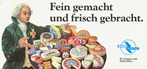 Fein gemacht und frisch gebracht. Baer