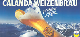 Calanda Weizenbräu, Prickelnd frisch!