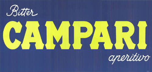 Bitter Campari, aperitivo