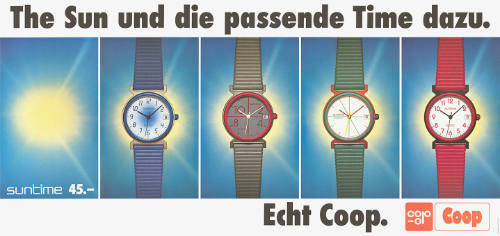 The Sun und die passende Time dazu. Echt Coop