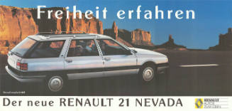 Freiheit erfahren, Der neue Renault 21 Nevada