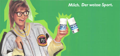 Milch. Der weisse Sport.