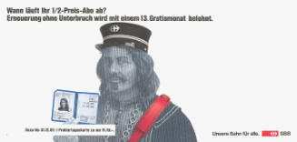Wann läuft Ihr ½-Preis-Abo ab? Erneuerung ohne Unterbruch wird mit einem 13. Gratismonat belohnt. Unsere Bahn für alle. SBB