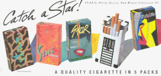 Catch a Star! A quality cigarette in 5 packs