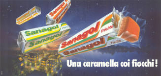 Sanagol, Una caramella coi fiocchi!