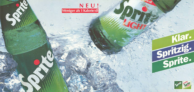 Klar. Spritzig. Sprite.