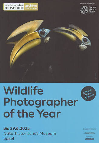 Wildlife Photographer of the year, Naturhistorisches Museum Basel

