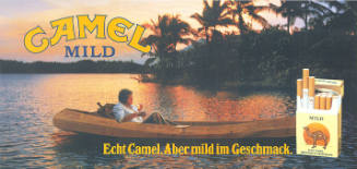Camel mild. Echt Camel. Aber mild im Geschmack.