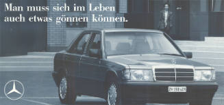 Man muss sich im Leben auch etwas gönnen können.