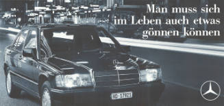 Man muss sich im Leben auch etwas gönnen können