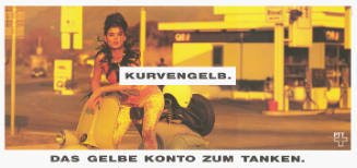 Kurvengelb. Das gelbe Konto zum Tanken. PTT