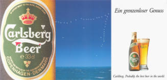 Carlsberg Beer, Ein grenzenloser Genuss
