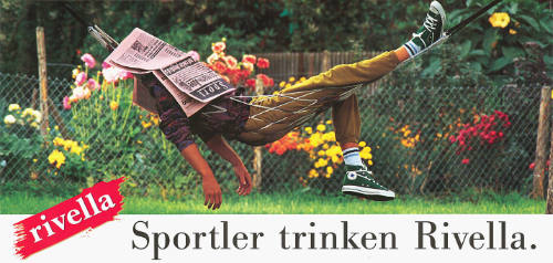 Sportler trinken Rivella.