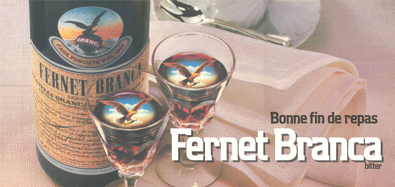 Bonne fin de repas, Fernet Branca Bitter