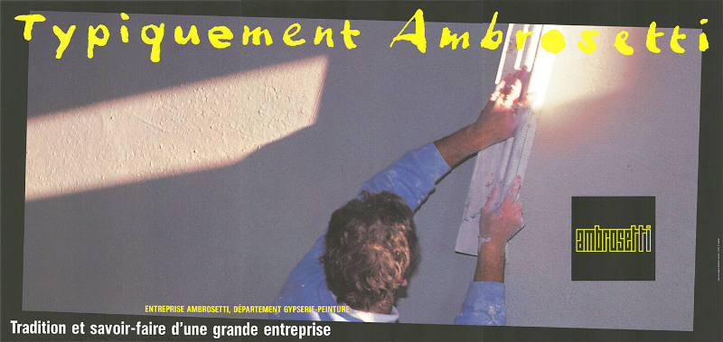 Typiquement Ambrosetti. Tradition et savoir-faire d’une grande entreprise