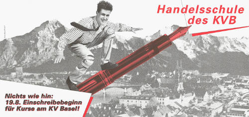 Nichts wie hin: 19.8. Einschreibebeginn für Kurse am KV Basel! Handelsschule KV Basel