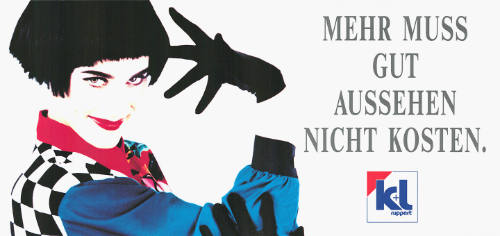 Mehr muss gut aussehen nicht kosten. K+L Ruppert