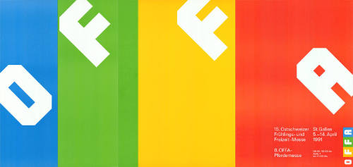 OFFA, 15. Ostschweizer Frühlings- und Freizeitmesse, St. Gallen