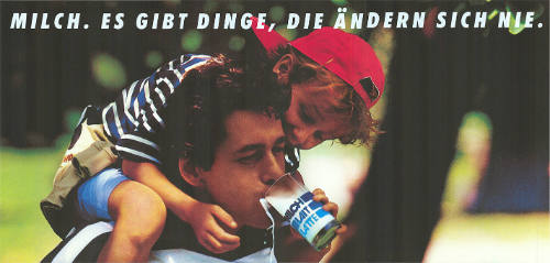 Milch. Es gibt Dinge, die ändern sich nie.