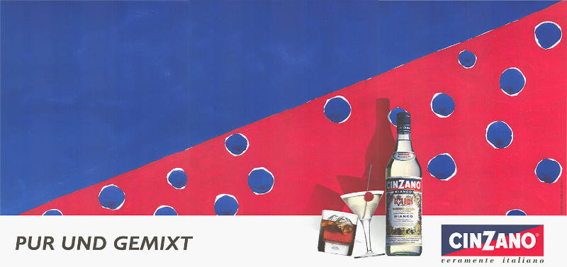 Pur und gemixt, Cinzano