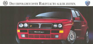 Das erfolgreichste Rallyeauto aller Zeiten. Lancia Delta HF integrale