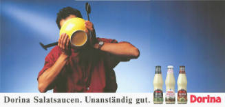 Dorina Salatsaucen. Unanständig gut. Dorina