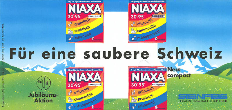 Niaxa, Für eine saubere Schweiz