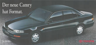 Der neue Camry hat Format. Toyota