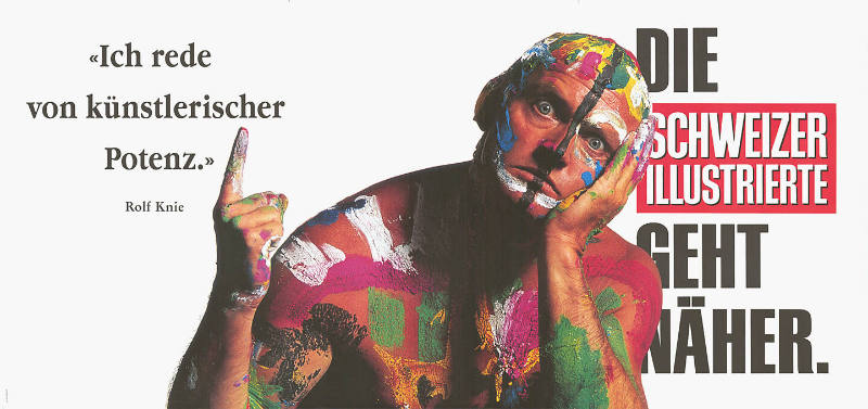 «Ich rede von künstlerischer Potenz.» Rolf Knie, Die Schweizer Illustrierte geht näher.