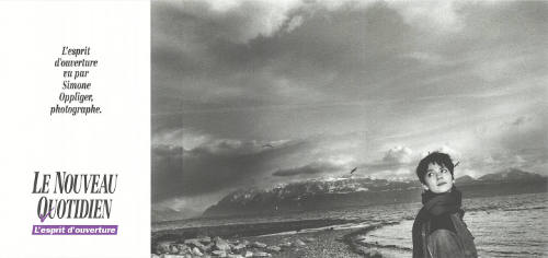 L’esprit d’ouverture vu par Simone Oppliger, photographe. Le Nouveau Quotidien