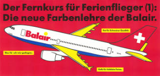 Der Fernkurs für Ferienflieger (1): Die neue Farbenlehre der Balair.