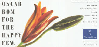 Oscar Rom for the happy few.