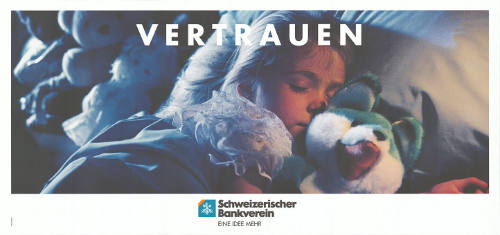 Vertrauen, Schweizerischer Bankverein