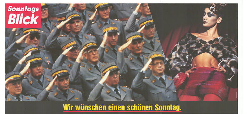 SonntagsBlick, Wir wünschen einen schönen Sonntag.