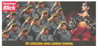 SonntagsBlick, Wir wünschen einen schönen Sonntag.