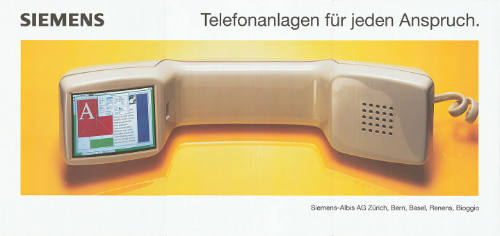 Siemens, Telefonanlagen für jeden Anspruch.