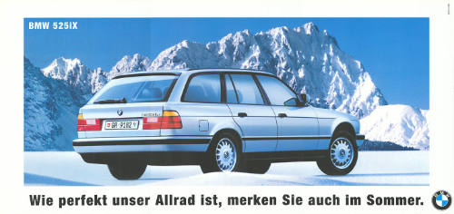 Wie perfekt unser Allrad ist, merken Sie auch im Sommer. BMW