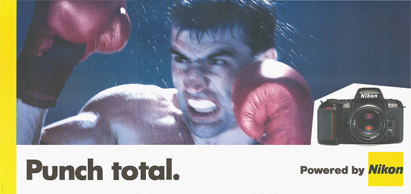 Punch total. Powered by Nikon