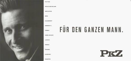 Für den ganzen Mann. PKZ