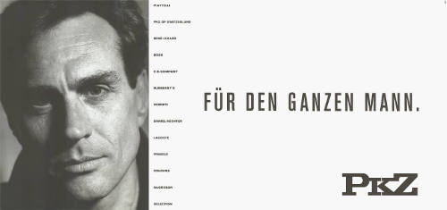 Für den ganzen Mann. PKZ