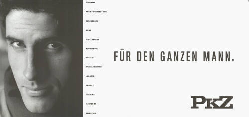 Für den ganzen Mann. PKZ