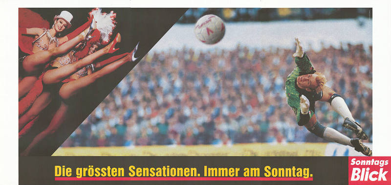 Die grössten Sensationen. Immer am Sonntag. SonntagsBlick