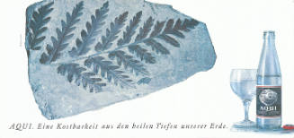 Aqui. Eine Kostbarkeit aus den heilen Tiefen unserer Erde.