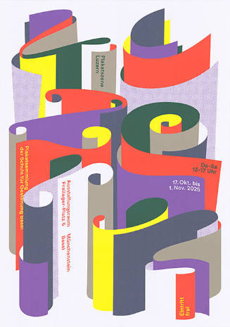 Plakatszene Luzern, Plakatsammlung der Schule für Gestaltung Basel, Ausstellungsraum, Münchenstein